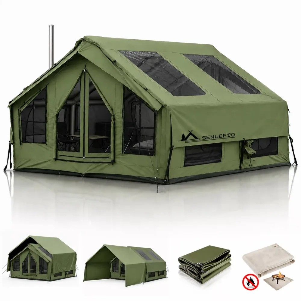 Inflatable Tent 4-6 person portable 118"