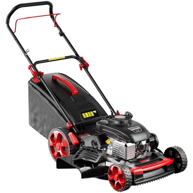 Lawn Mower 21 inch black 68 pounds