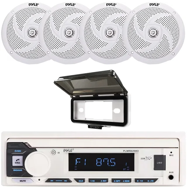 In-dash Stereo 6' 240 watt bluetooth