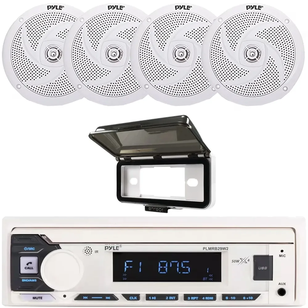 In-dash Stereo 6' 240 watt bluetooth