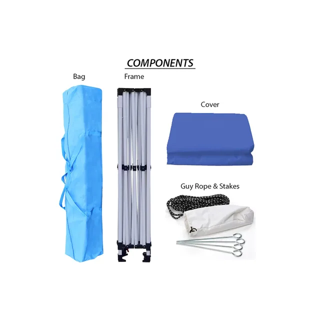 Canopy blue 8ft locking