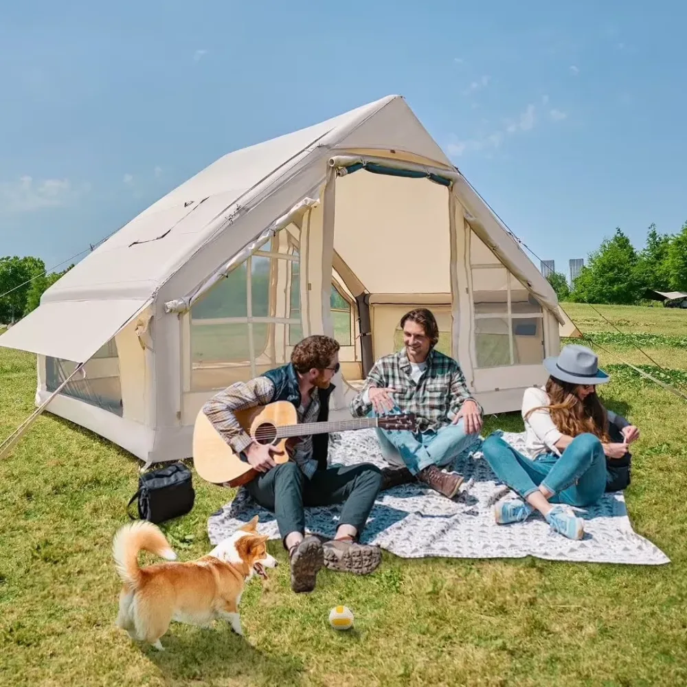 Inflatable Tent 4-6 person waterproof 118"