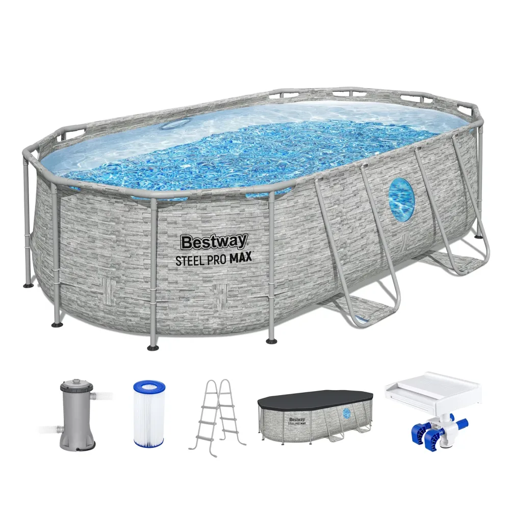 Ground Pool 14 ft 8 ft 39.5 in