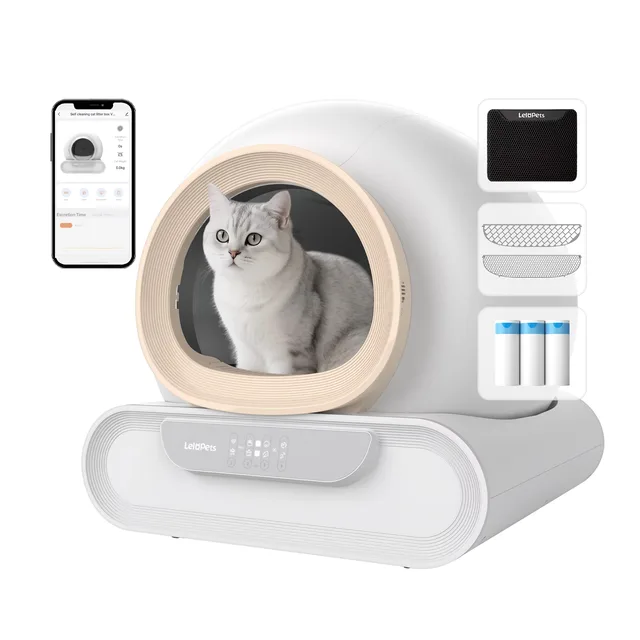 Self-cleaning Litter beige 20lbs 20 pounds