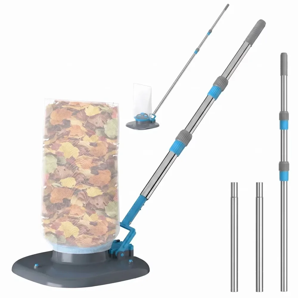 Pool Vacuum rechargeable gray blue