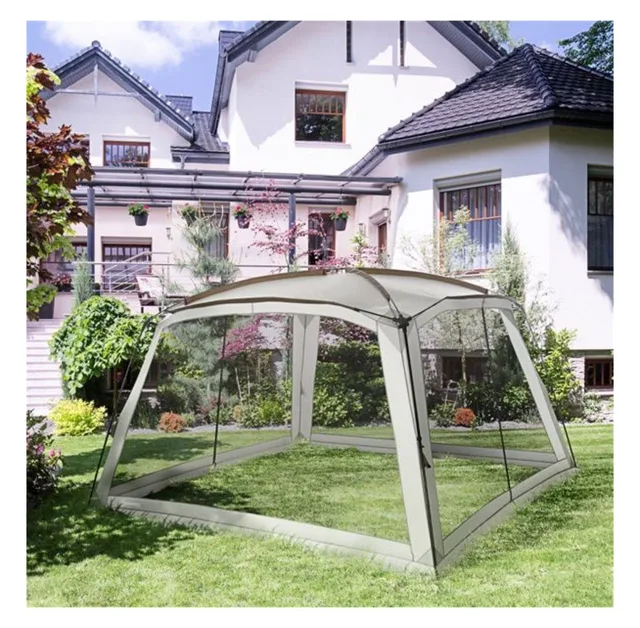 Tent 6-8 person portable white