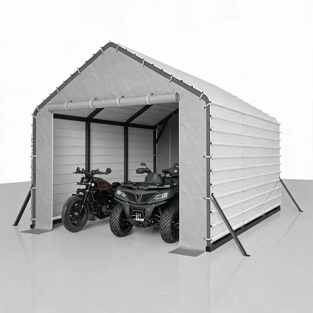 Metal Carport 4 ft 660 lbs 10'