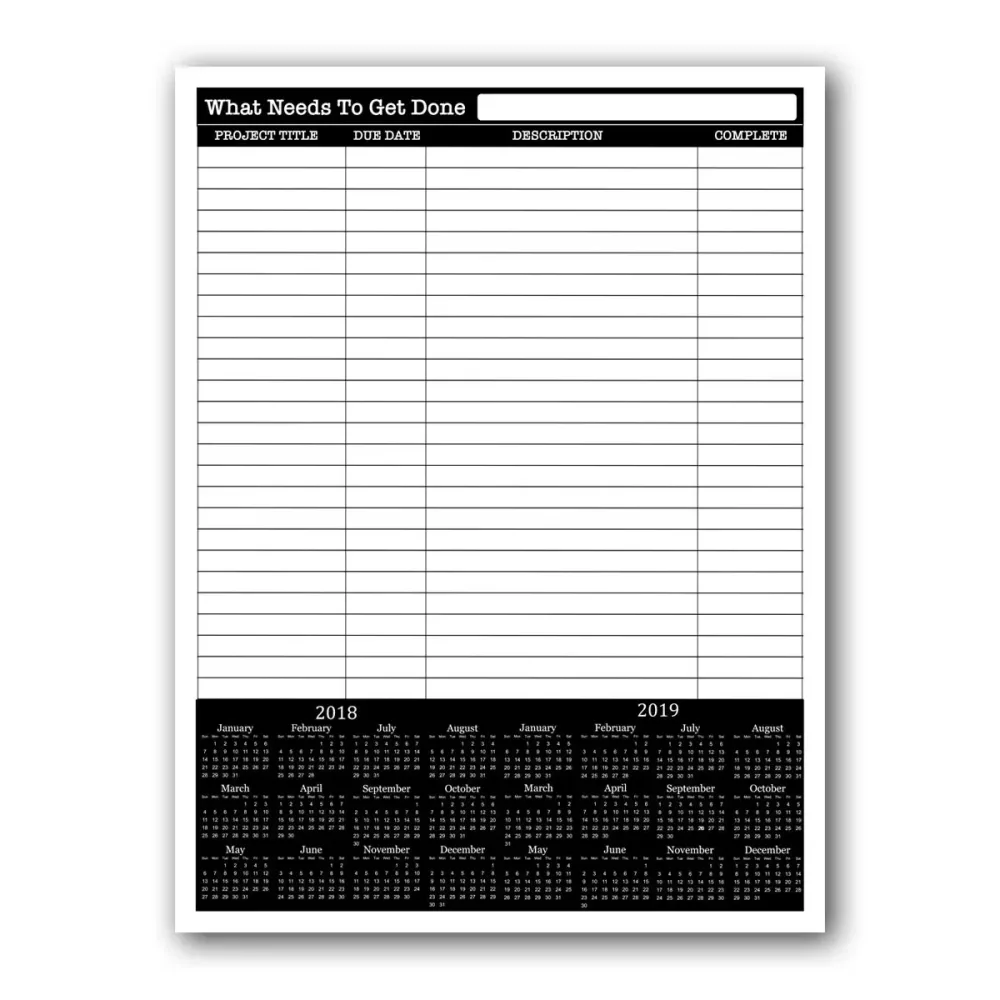 Planning 40 in 30 in black
