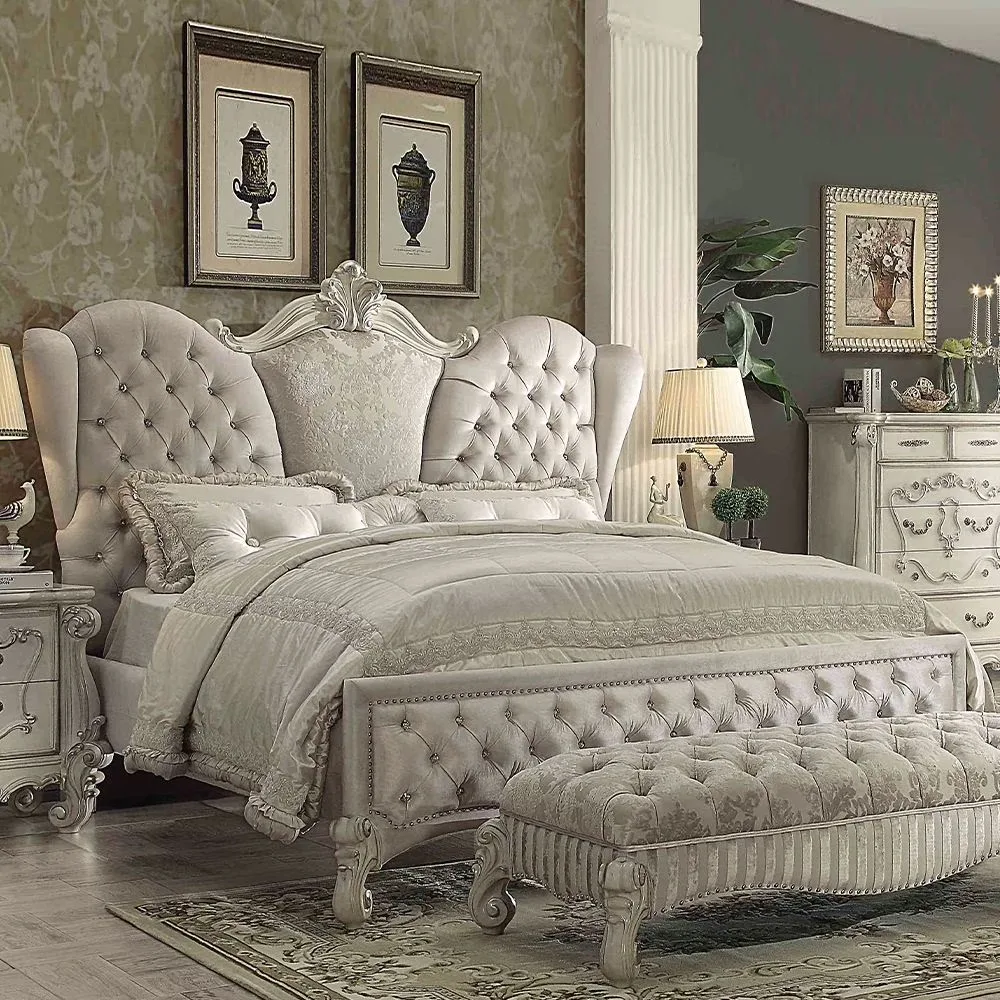 King Bed white 3 in