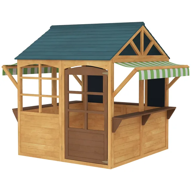 Backyard Play foldable brown blue