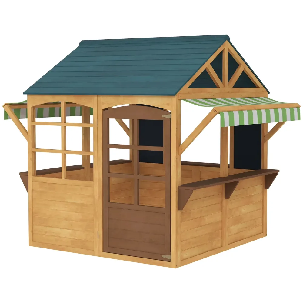 Backyard Play foldable brown blue