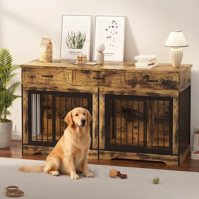 Dog Crate 70.9" 23.6" 38.6"