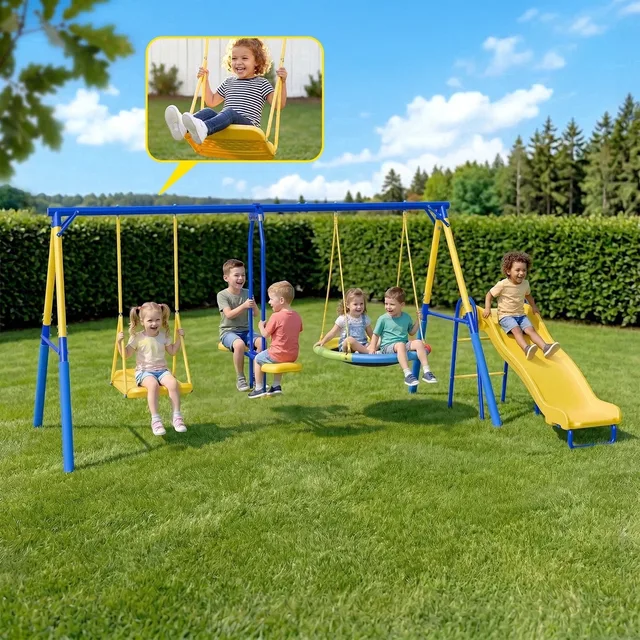 Backyard Playground 4 in heavy-duty 2mm