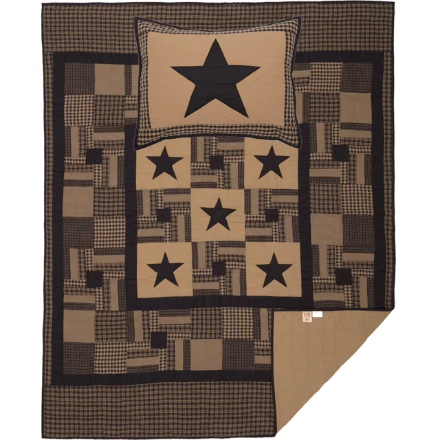 Bedding black 5" 3"