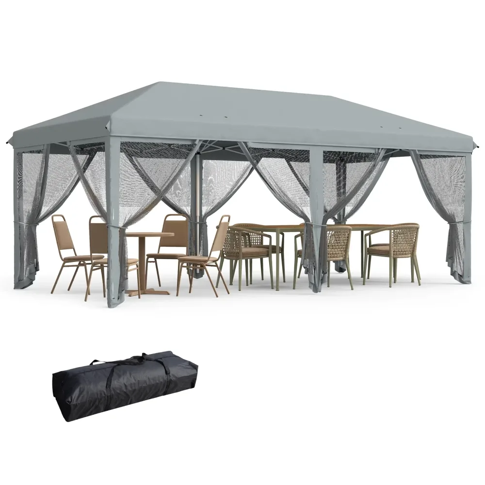 Tent gray portable