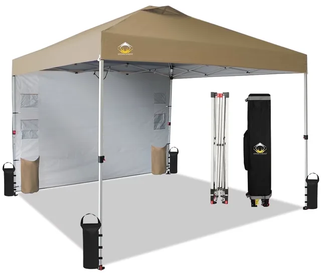 Canopy Tent 10' orange beige