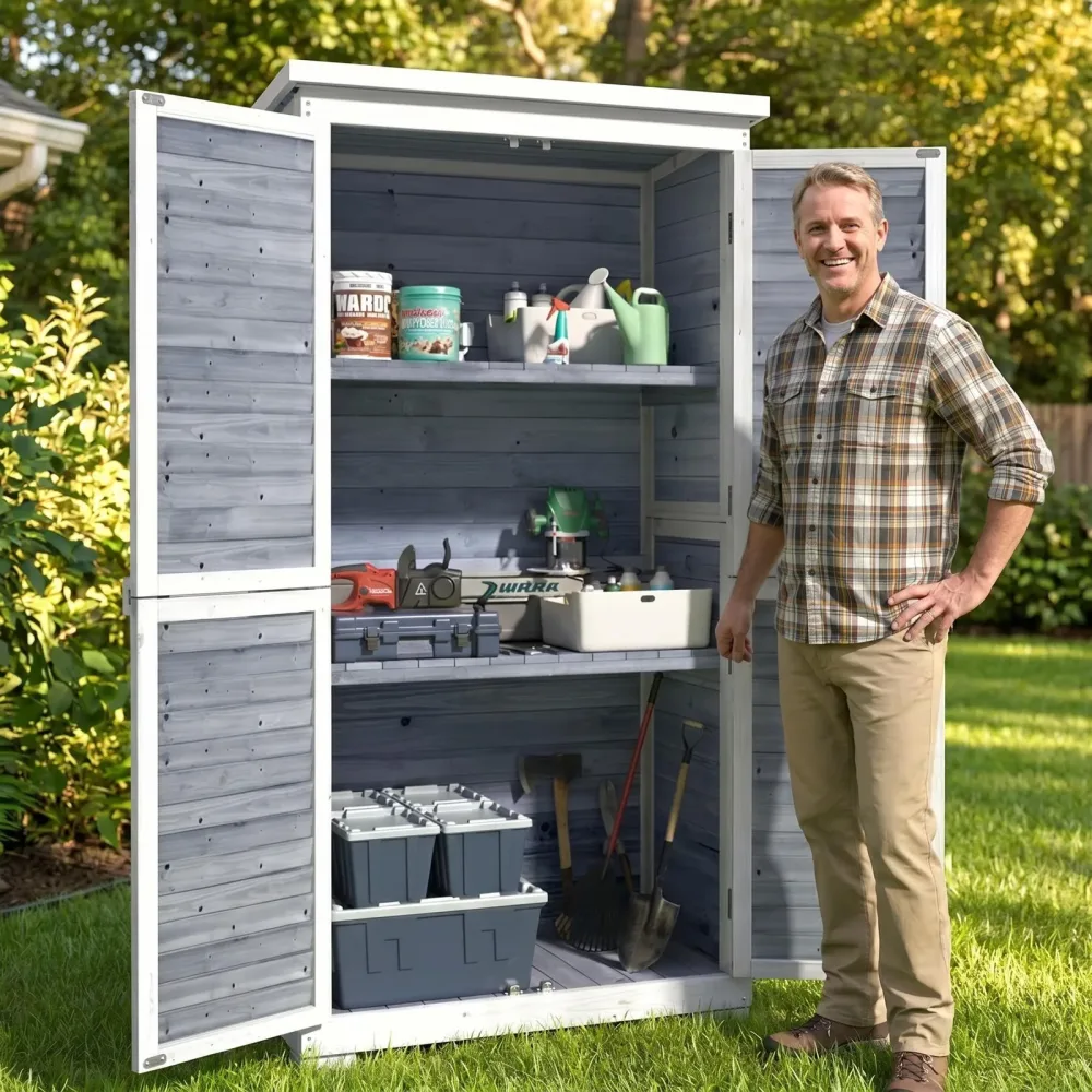 Doors Garden 63.2" 34.3" adjustable