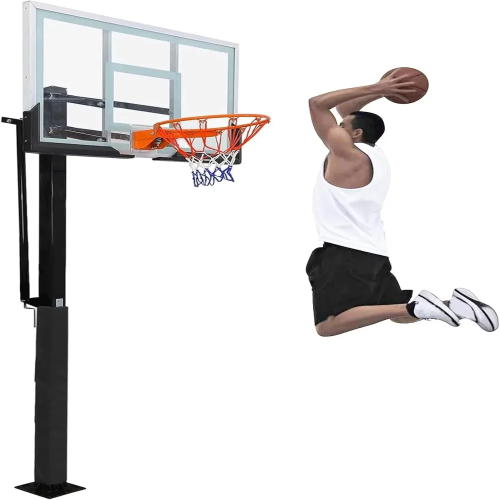 Basketball Hoop 55 inch 10 ft adjustable