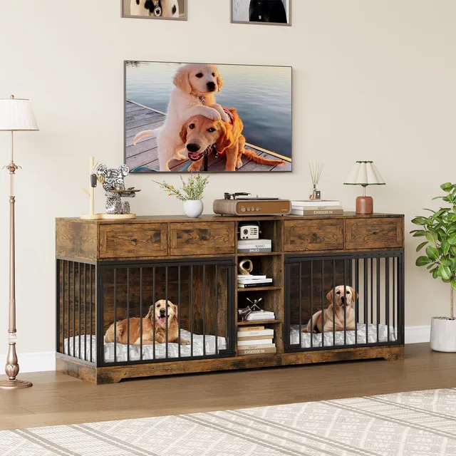 Dog Crate brown 82' 82"