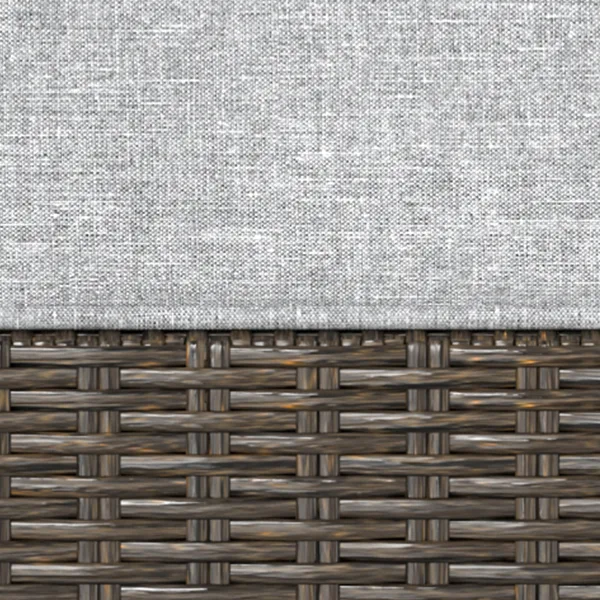 Rattan Patio gray 400 pound 34"