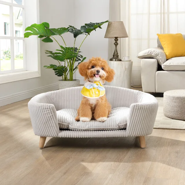 Dog Bed 35 in grey beige
