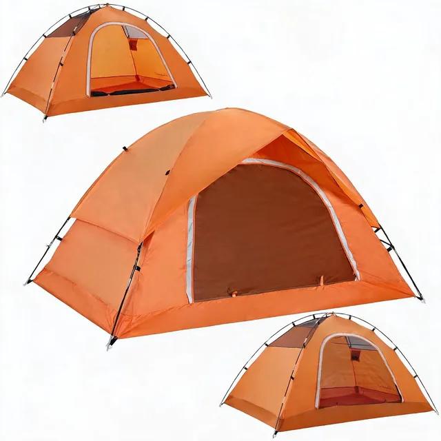 Camping Tent 4 person waterproof 7 feet