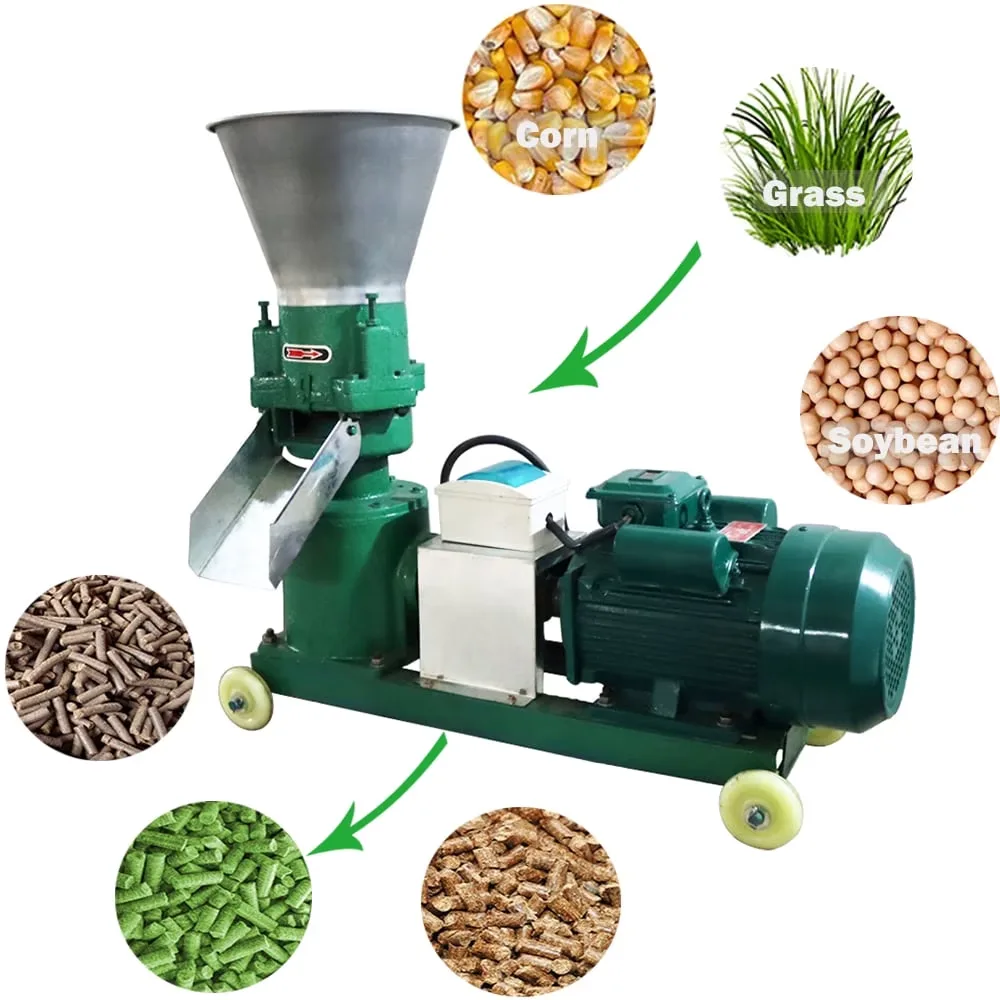 Feed Pellet 5mm 4500w 220v