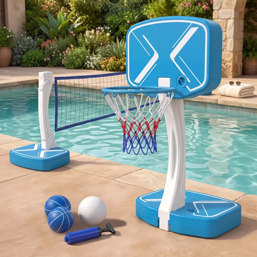 Pool Basketball 32" heavy-duty portable