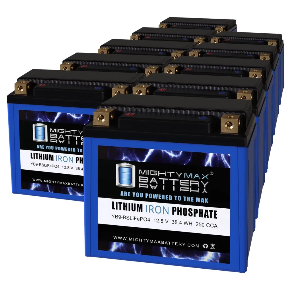 Battery 10 pack 12.8 volt 350 watt