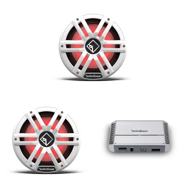 Marine Amplifier 10" 1000 watt white