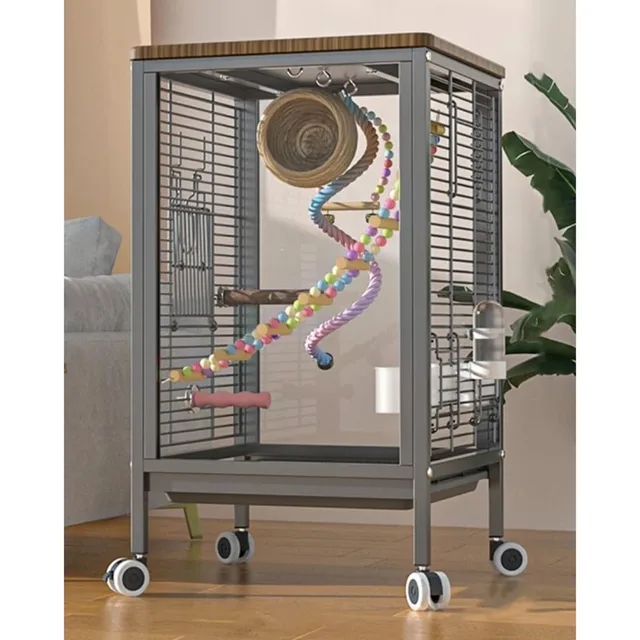 Bird Cage black 1 cm 0.4"