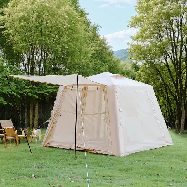 Camping Tent 2-3 person waterproof beige