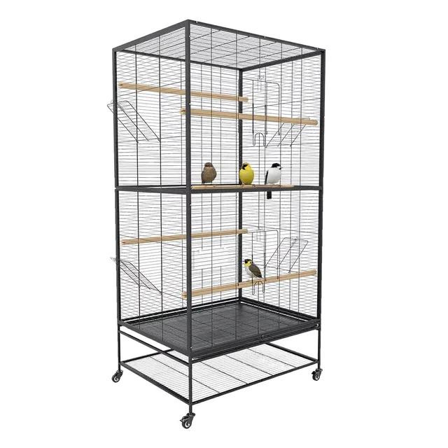 Bird Cage 66 inch grey