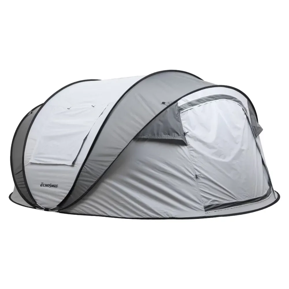 Boat Tent 4-6 persons white gray