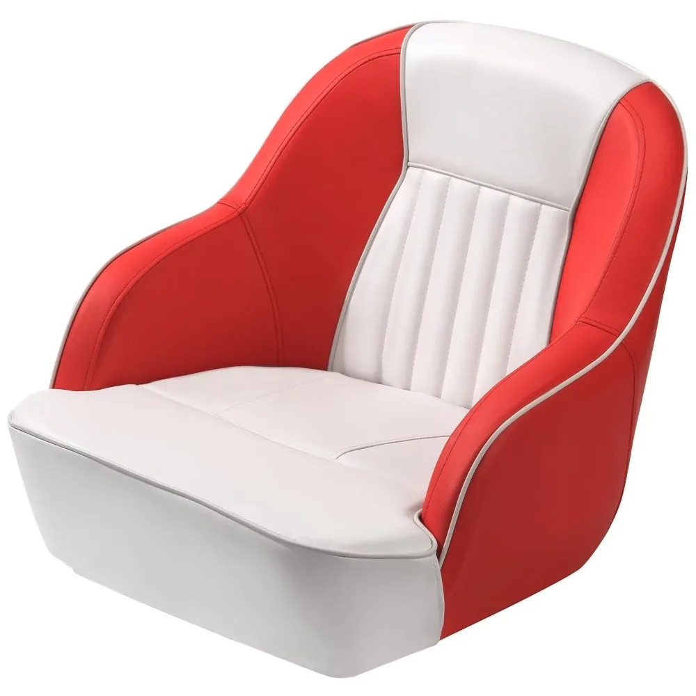 Pontoon Boat red white 5"