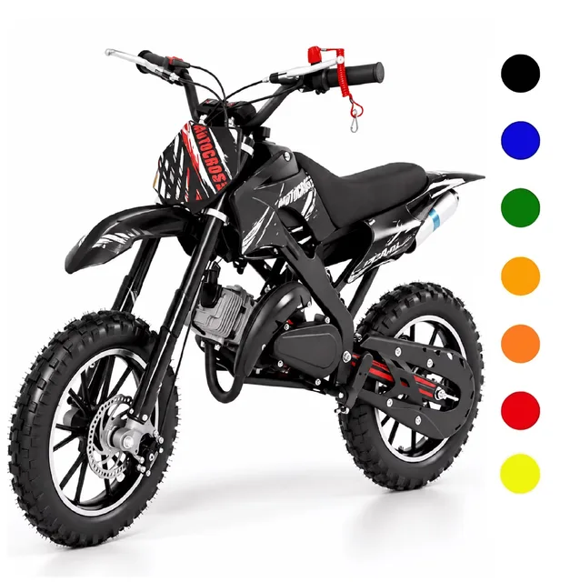 Dirt Bike red black 154 lbs