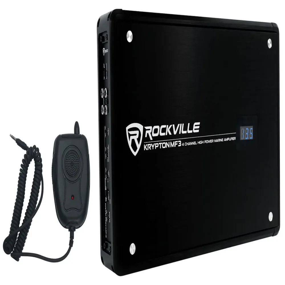 Marine Amplifier 1600w 400w 4 channel