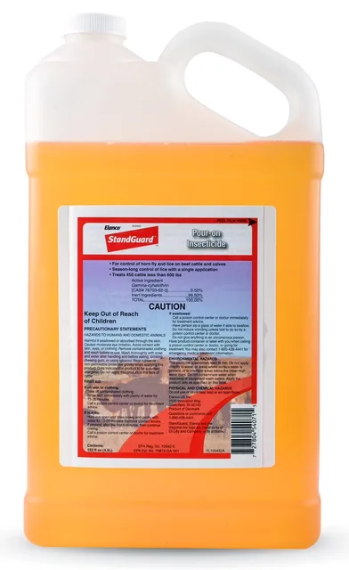 Pour-on Insecticide 600 lb