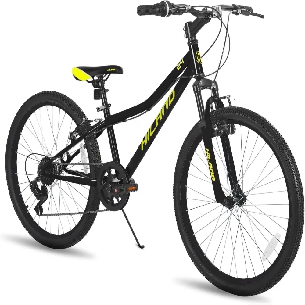 Mountain Bike 24 inch black 5"