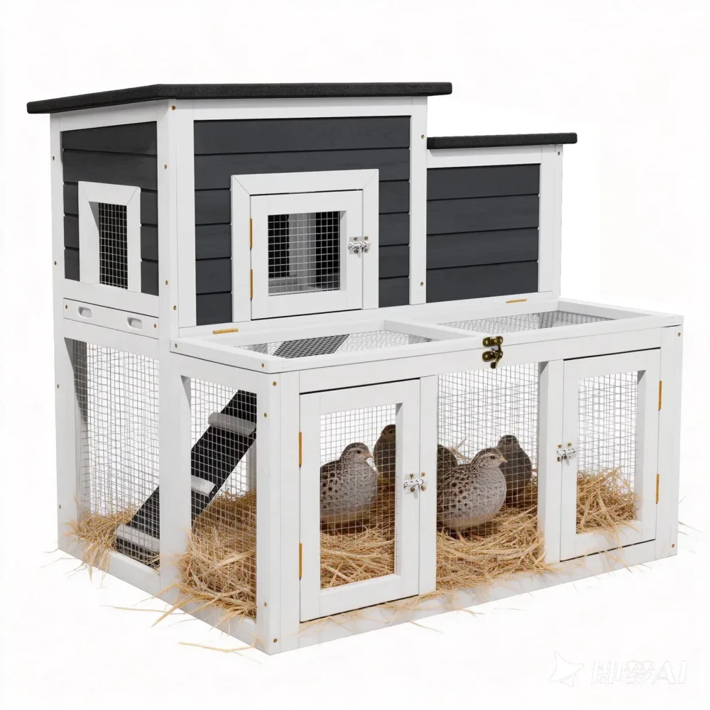 Chicken Coop weatherproof waterproof black