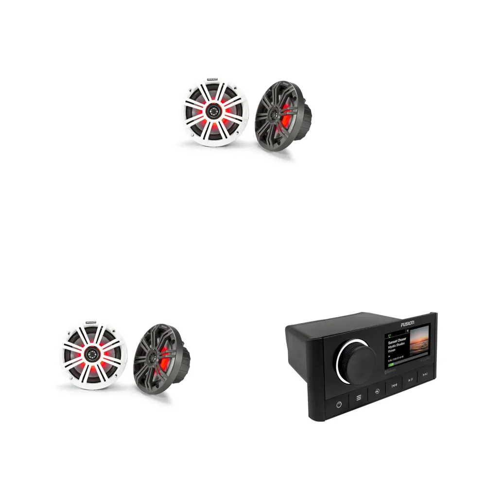 Receiver 2 pair 165mm led