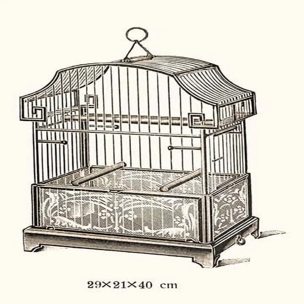 Bird Cage 20" 30" black