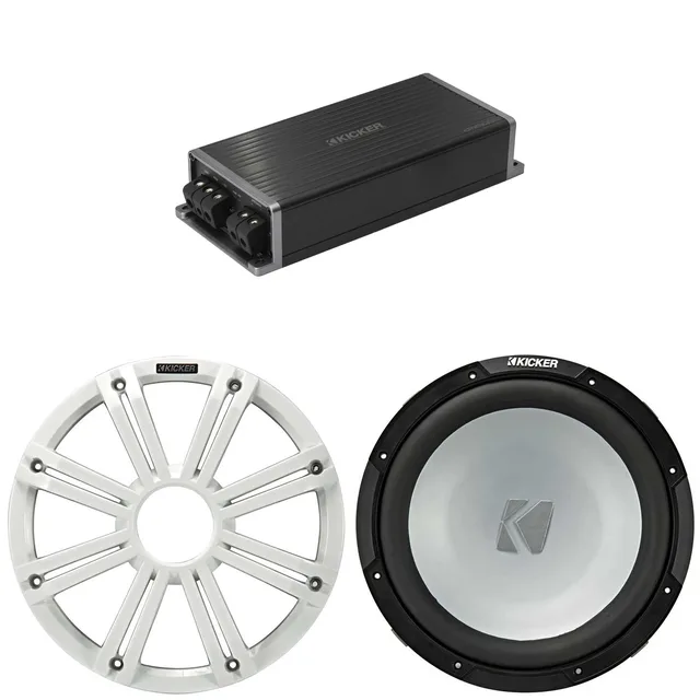 Subwoofer Audio 12" white 500 watts