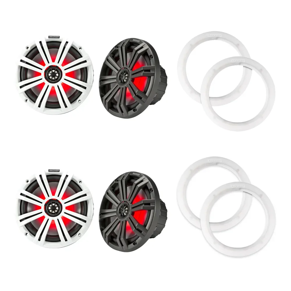 Speaker 8" 4 pack led