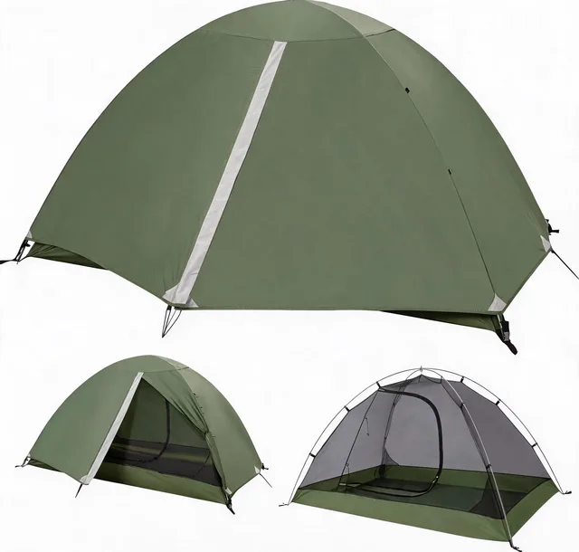 Backpacking Tent 3 person waterproof 6.4 pounds