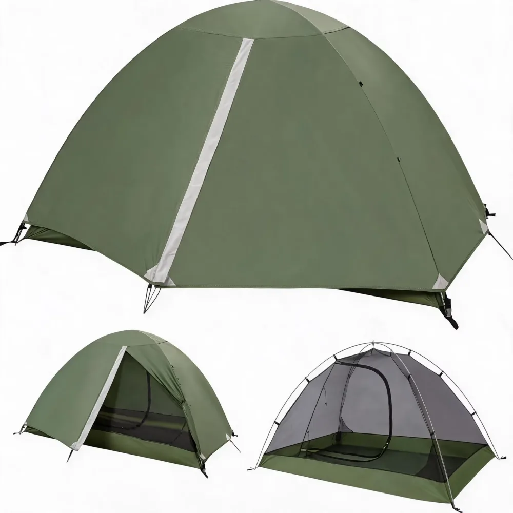 Backpacking Tent 3 person waterproof 6.4 pounds