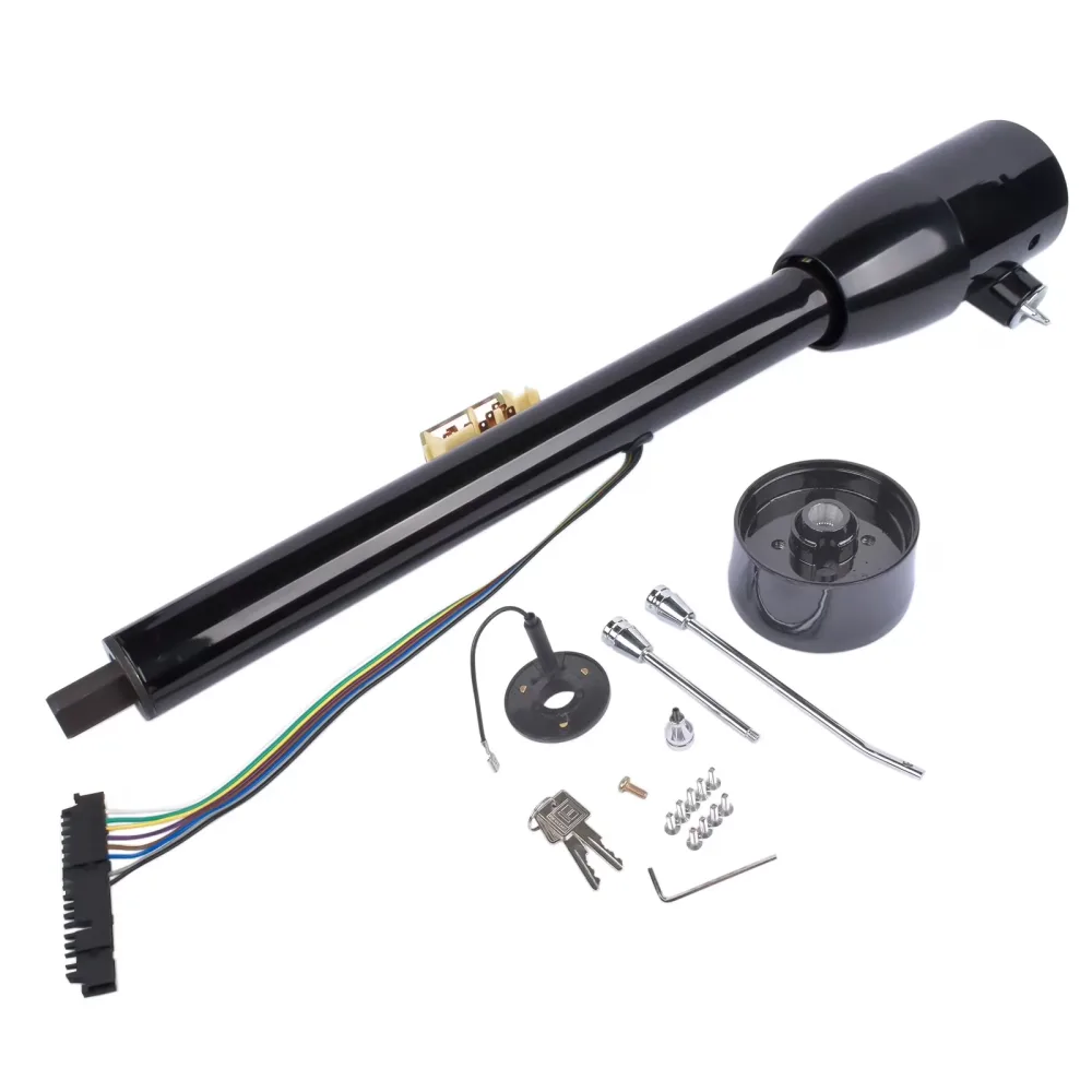 Steering Column 28" black 2"