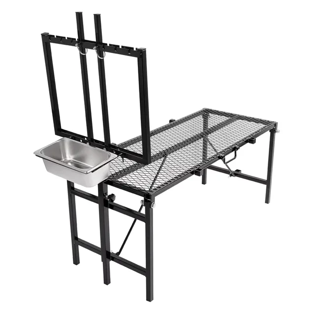 Grooming Stand adjustable black foldable