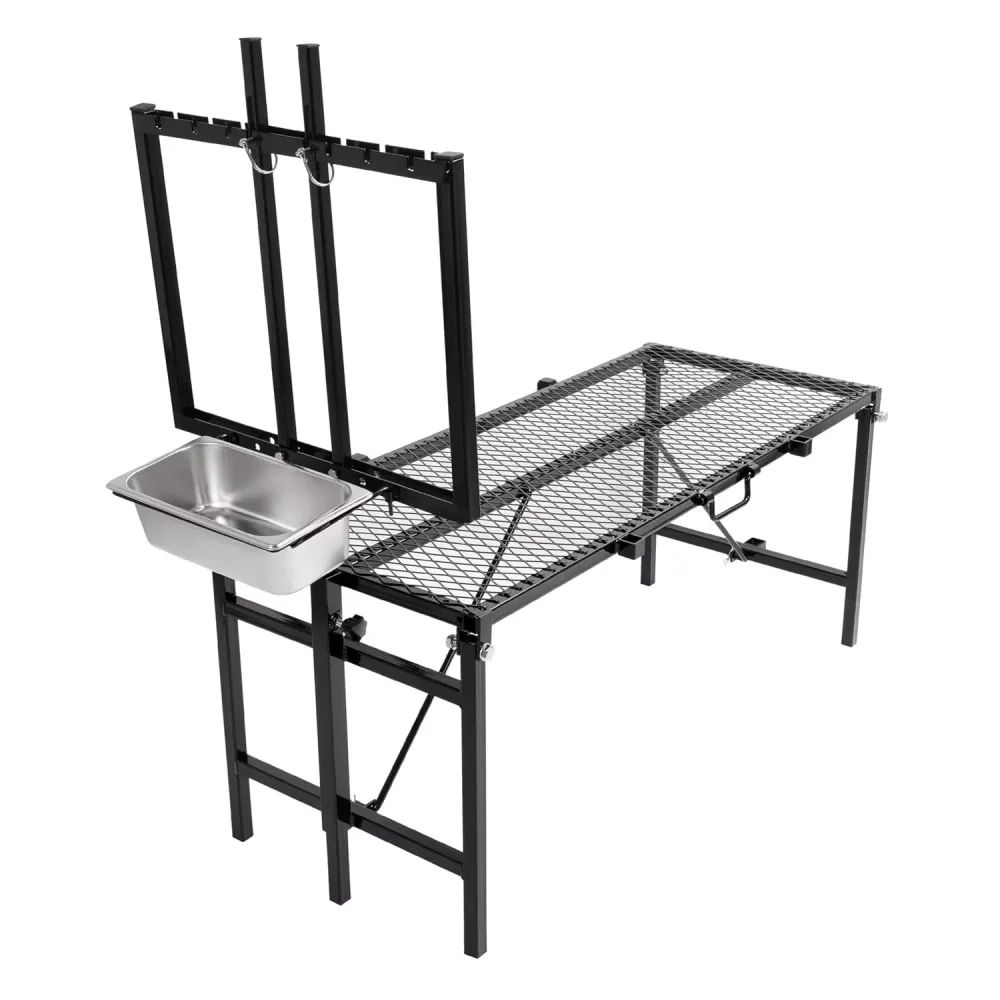 Grooming Stand adjustable black foldable