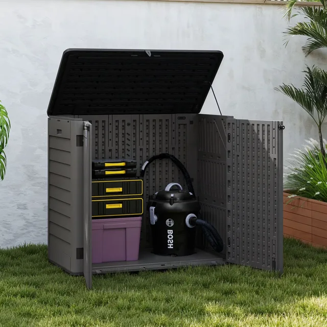 Backyard Garden gray black 47.6"